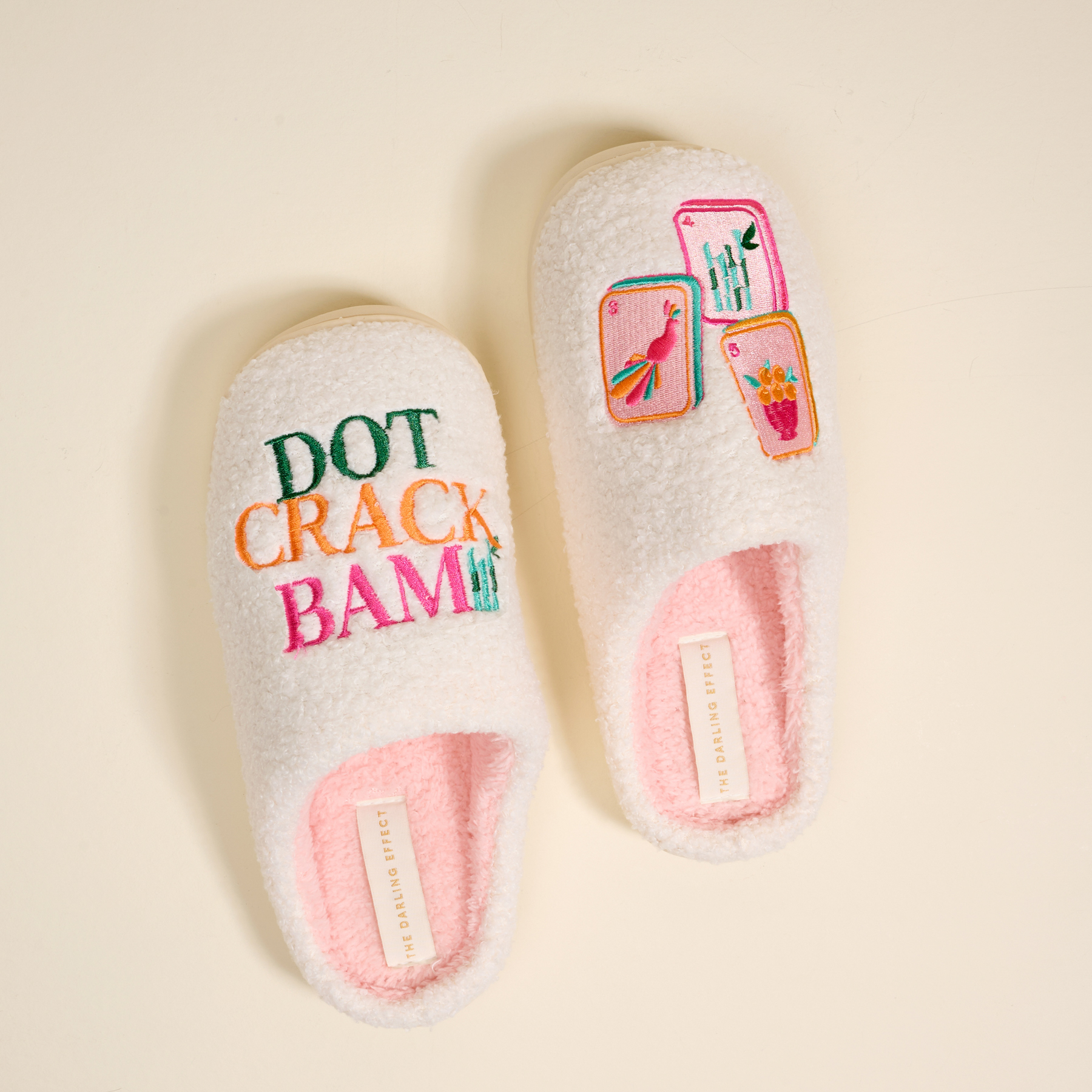 Picture of Fuzzy Slippers-Dot Crack Bam S/M