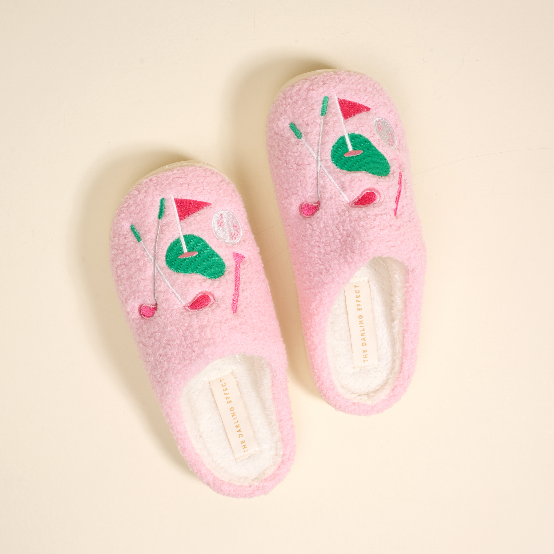 Picture of Fuzzy Slippers-The Golf Edit M/L