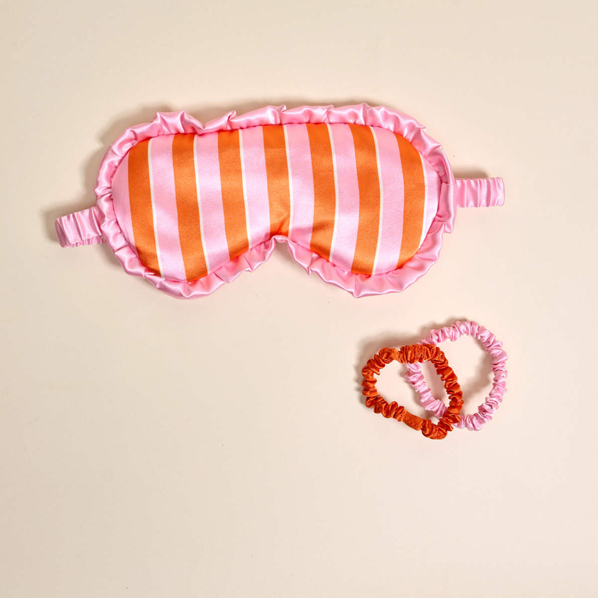 Picture of Beauty Sleep Mask-Sicily Stripes Pink