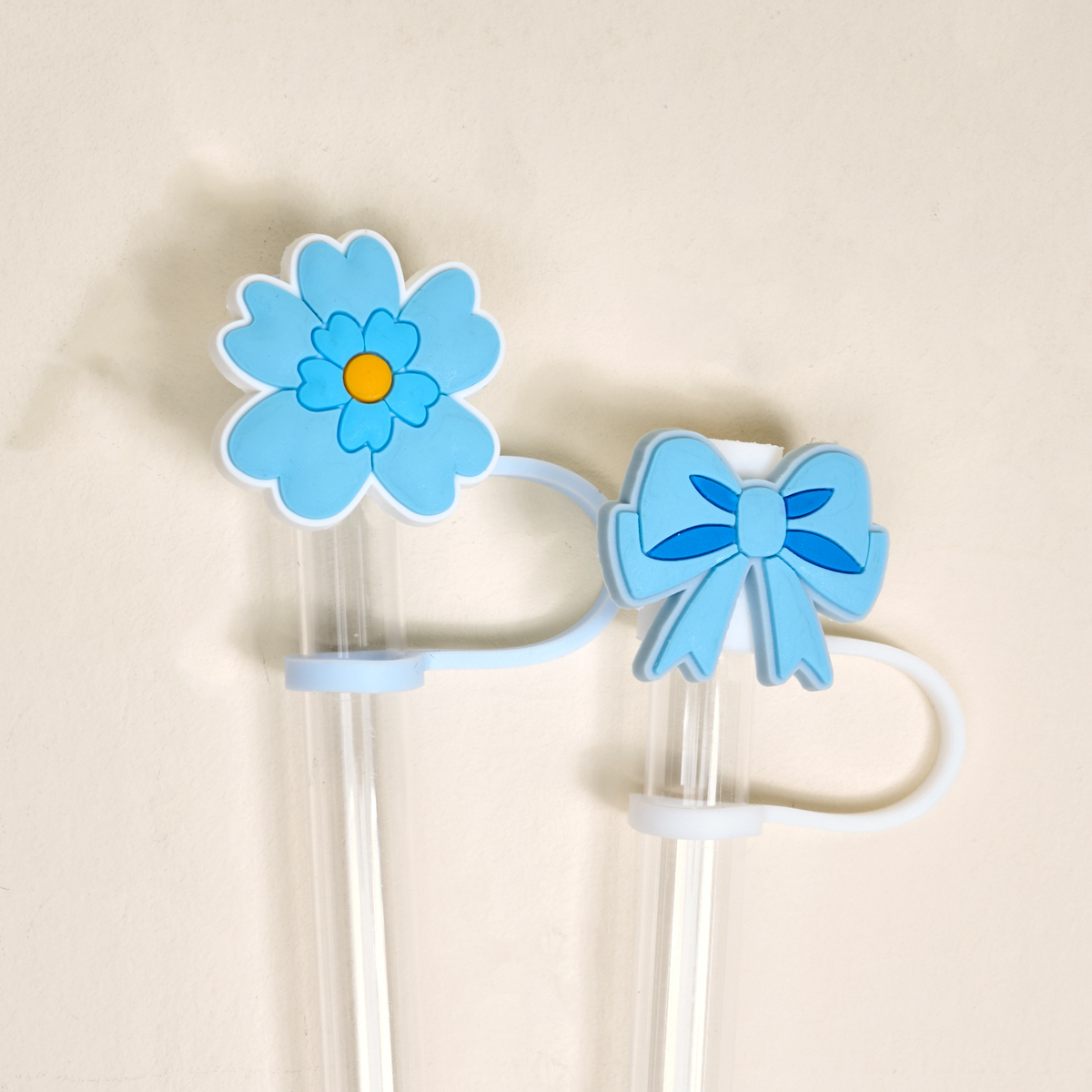 Picture of Straw Topper Set-Oh So Fancy Blue