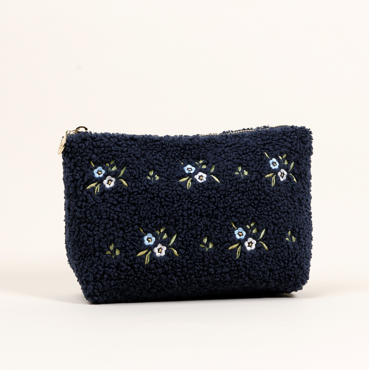 Picture of Teddy Pouch-Dainty Floral Navy