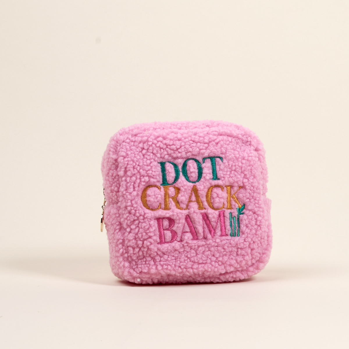 Picture of Teddy Pouch-Square Dot Crack Bam