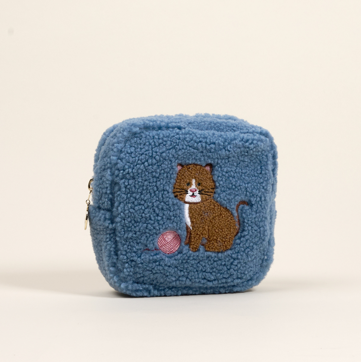 Picture of Teddy Pouch-Square Kitty Corner