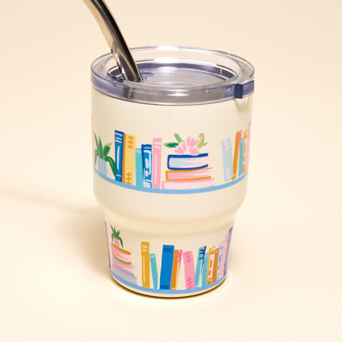 Picture of 2 oz Tiny Tumbler-Book Shelfie