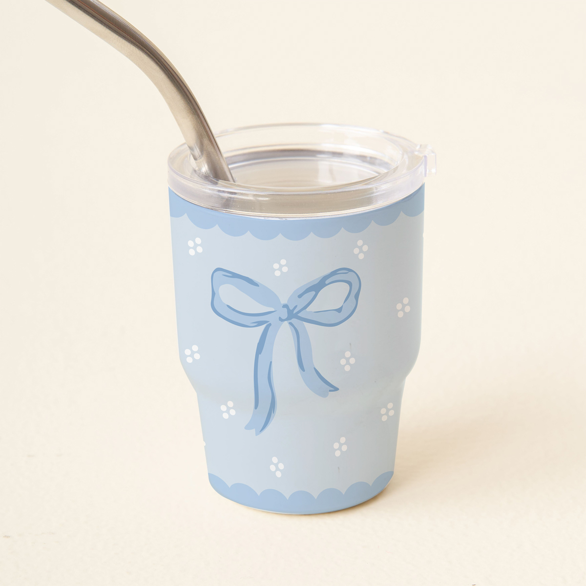 Picture of 2 oz Tiny Tumbler-Bow Blue
