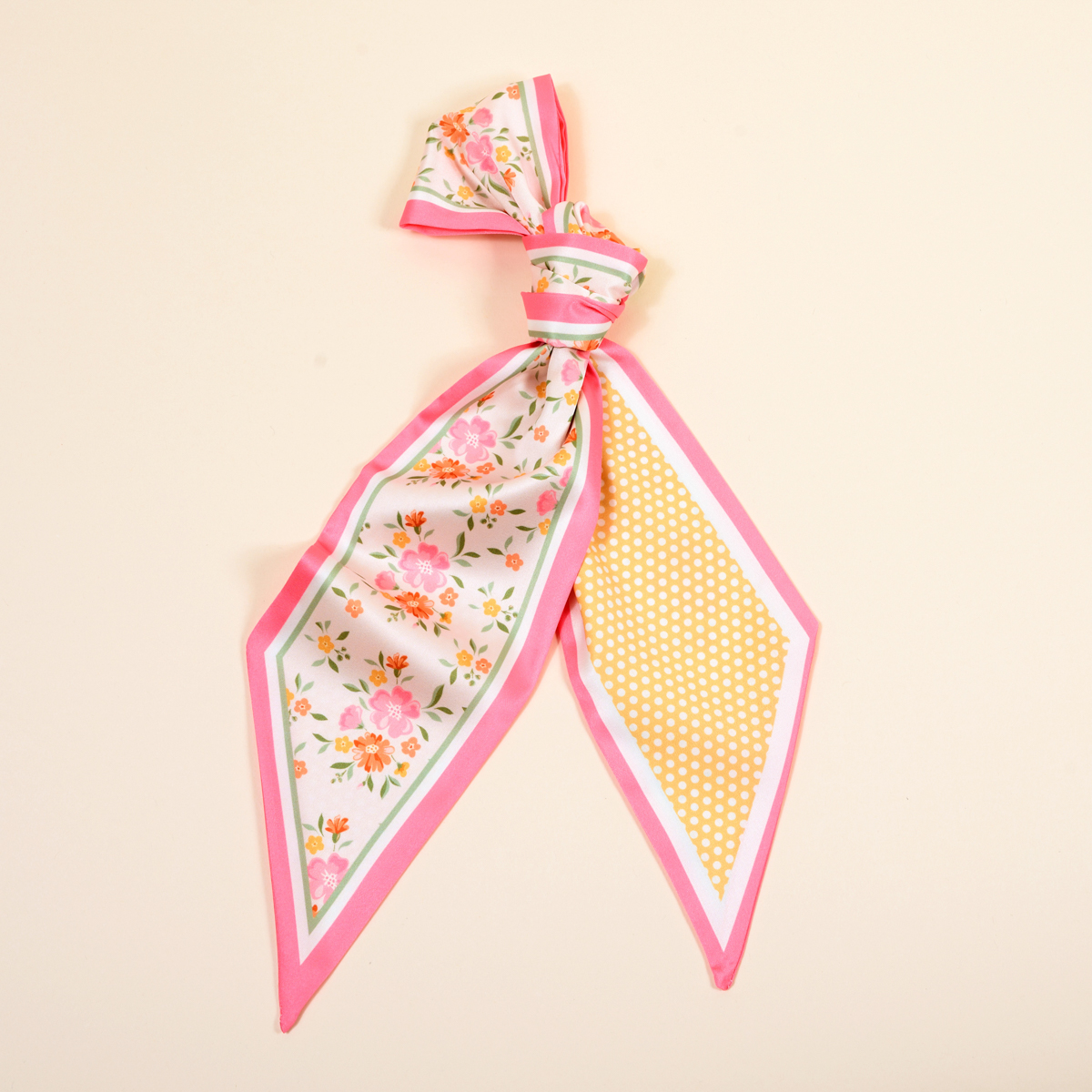 Picture of Twirl & Tie Scarf Accessory-Endless Daydream Cream