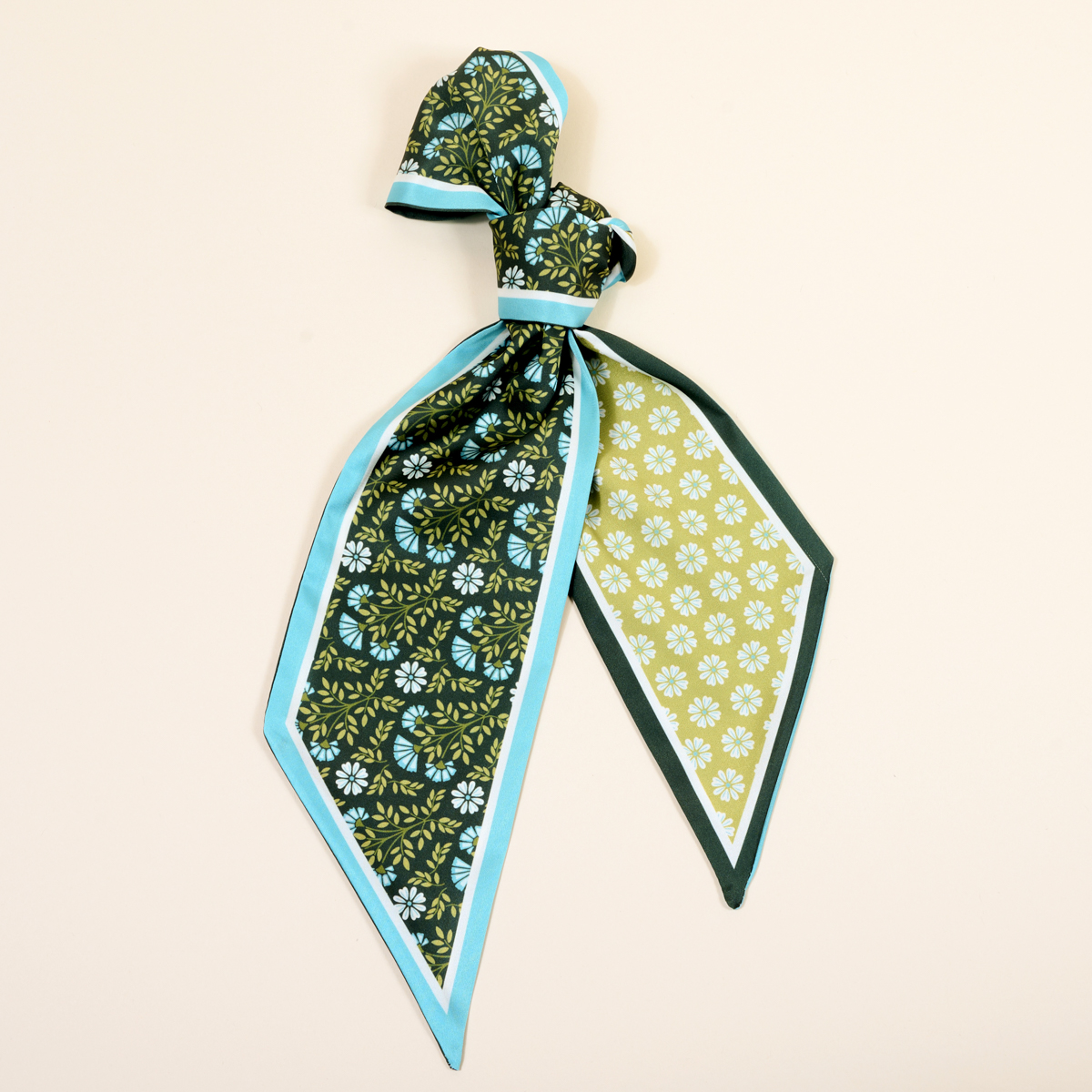 Picture of Twirl & Tie Scarf Accessory-Everbloom Forest Green