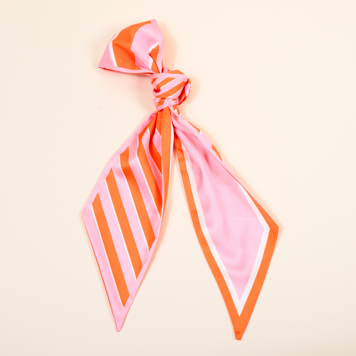 Picture of Twirl & Tie Scarf Accessory-Sicily Stripes Pink