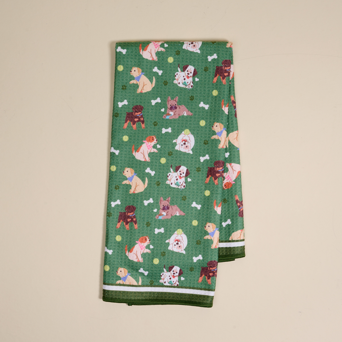 Picture of Waffle Tea Towel-Dog Days