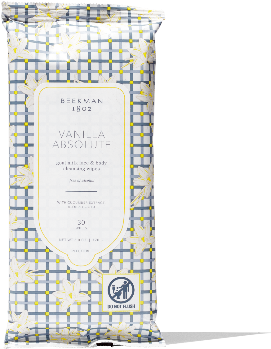 Picture of VANILLA ABSOLUTE FACE & BODY CLEANSING WIPES