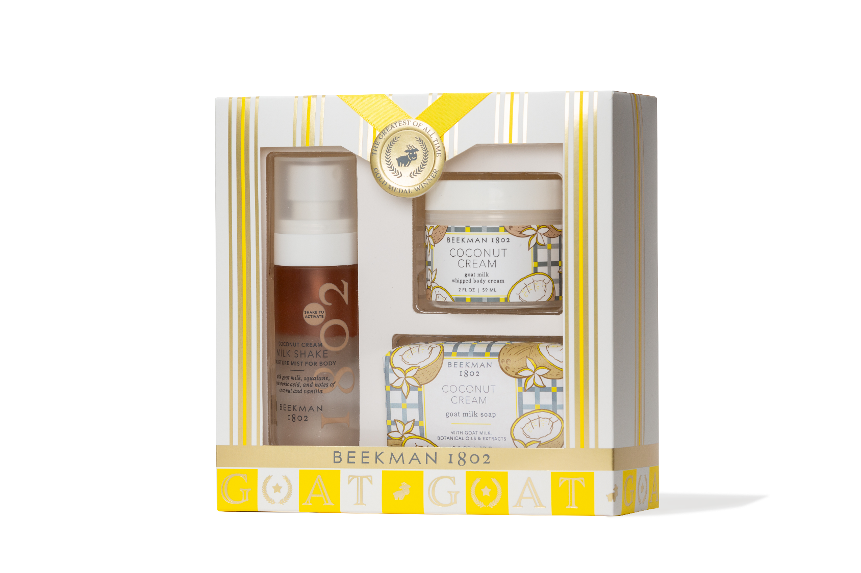Picture of COCONUT CRM MILK SHK BDY CARE 3PC ST