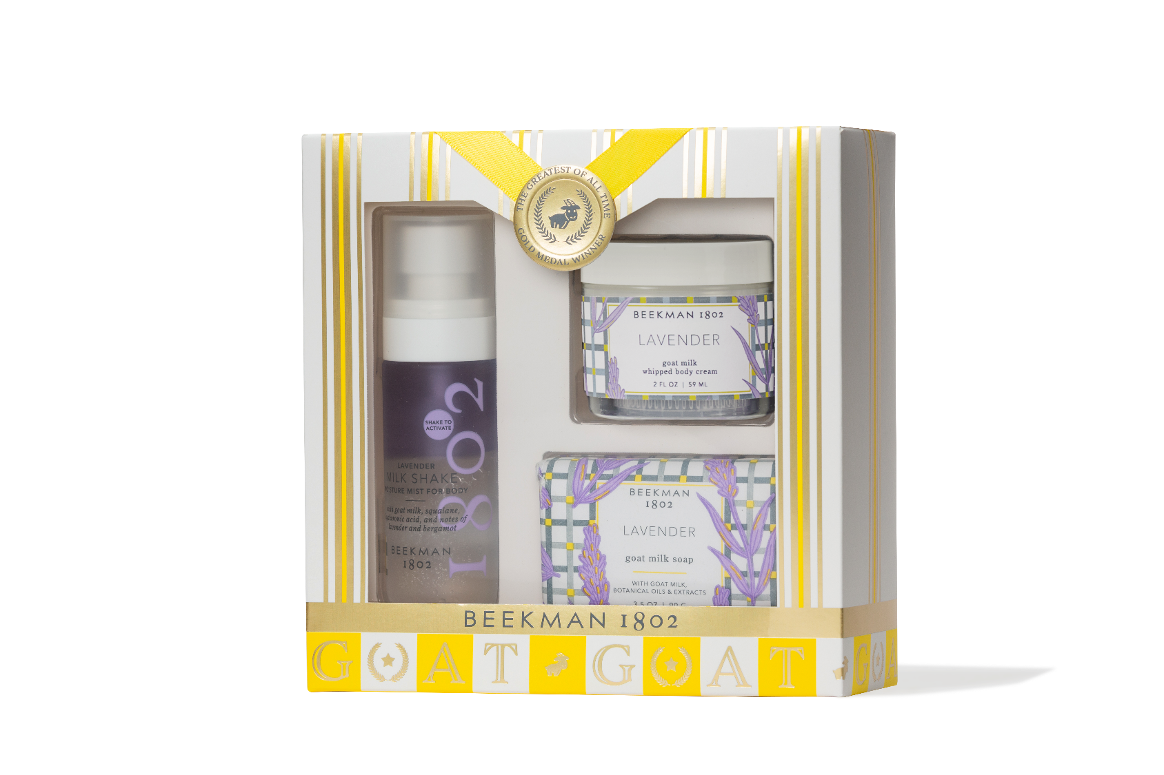 Picture of LAVENDER MILK SHAKE BODY CARE 3PC SET