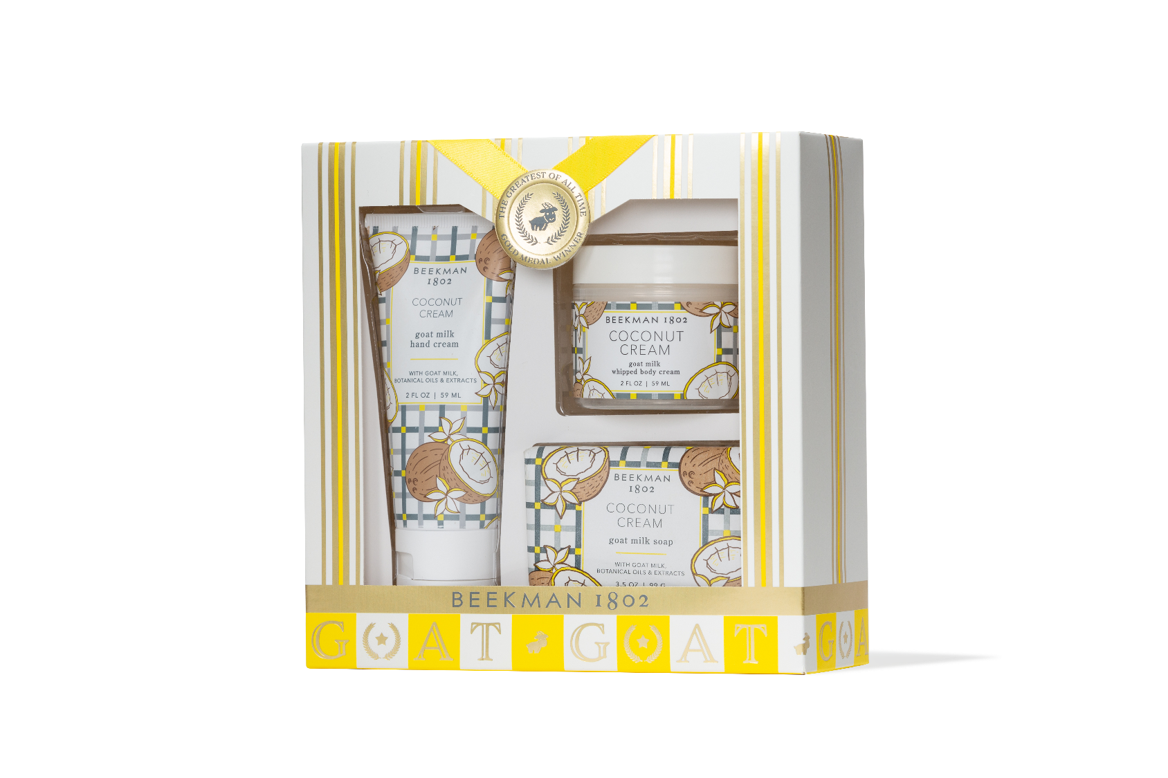 Picture of COCONUT CREAM HAND & BODY 3PC SAMPLER