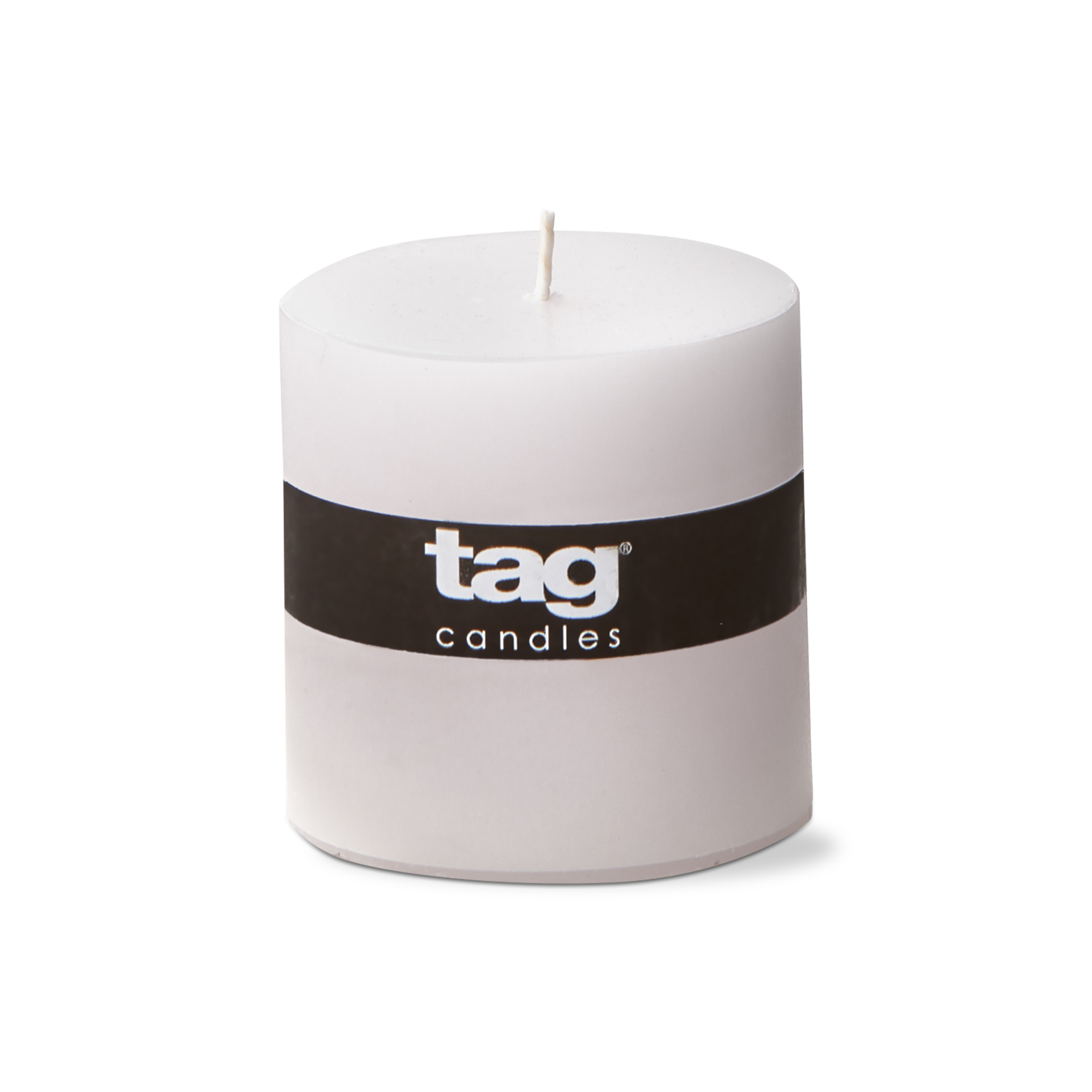 Picture of COLOR STUDIO PILLAR CANDLE 3X3 WHITE