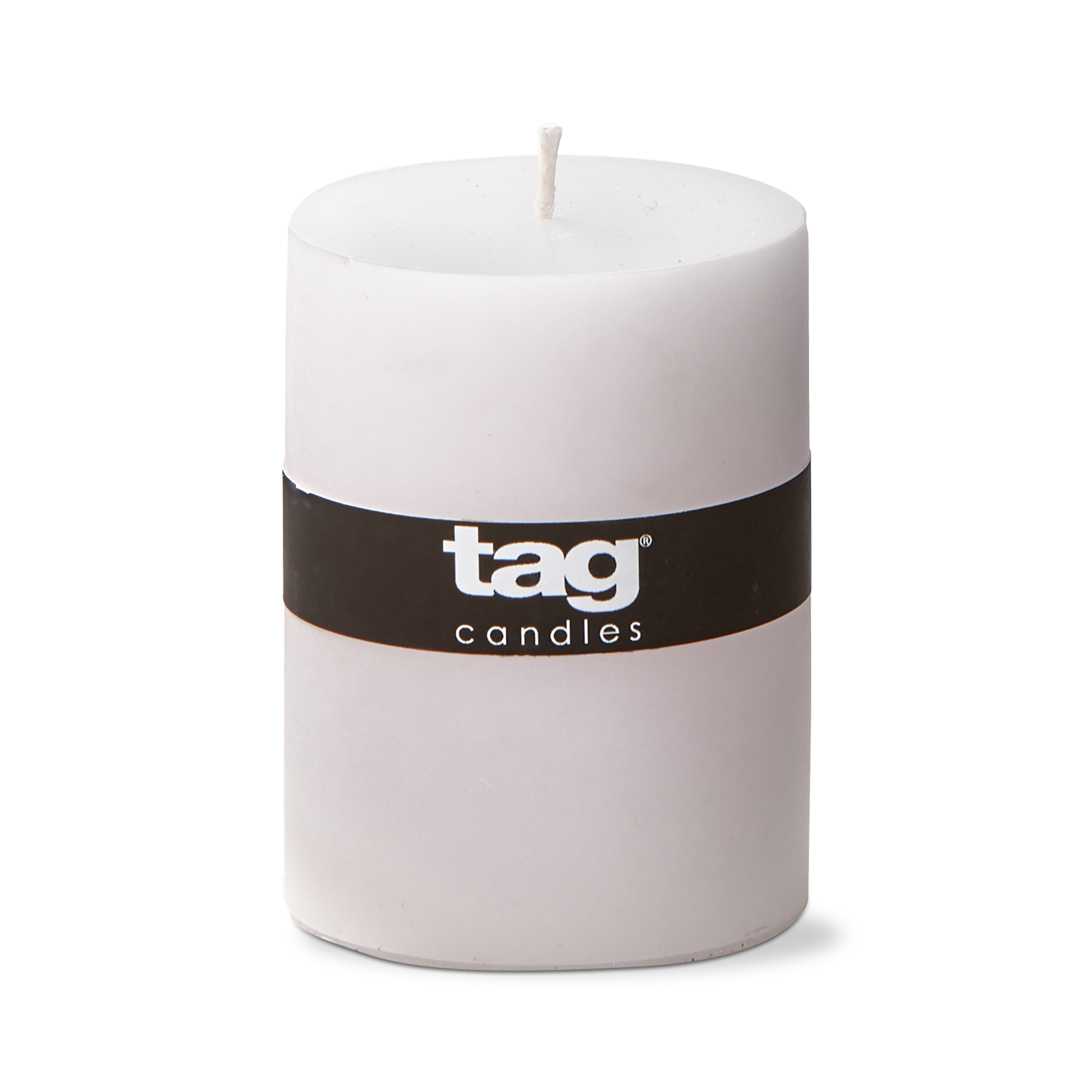 Picture of COLOR STUDIO PILLAR CANDLE 3X4 WHITE