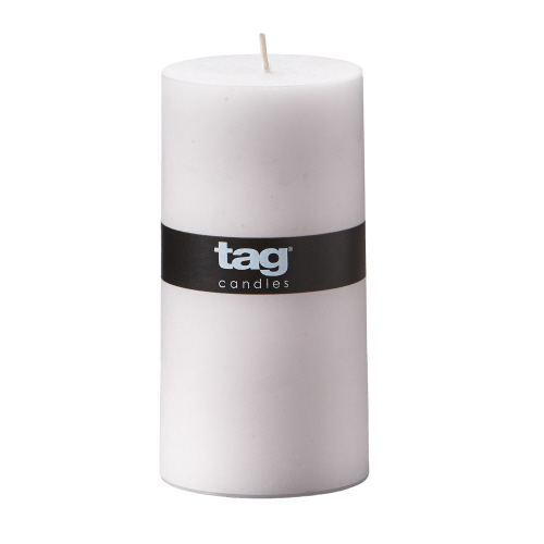 Picture of COLOR STUDIO PILLAR CANDLE 3X6 WHITE