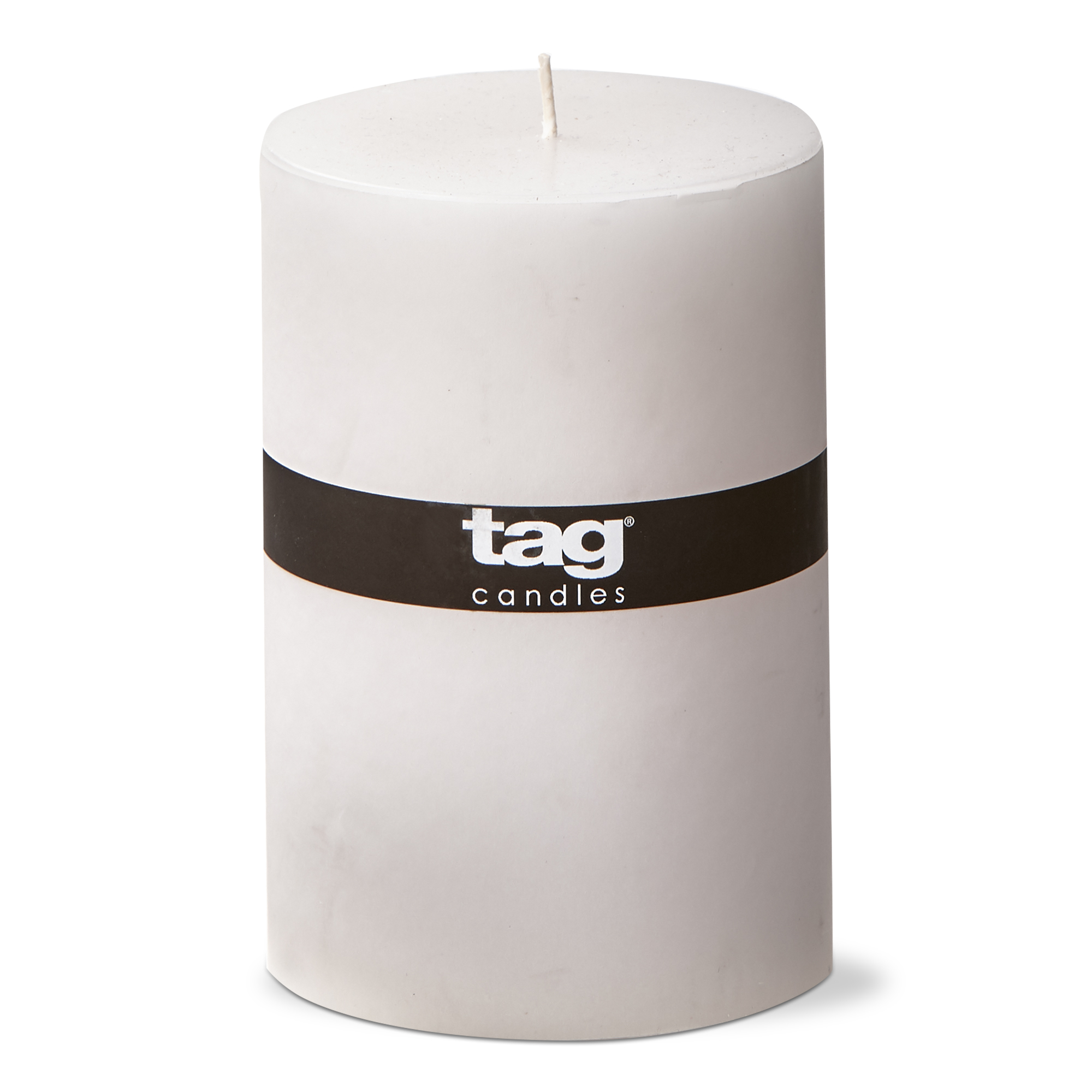 Picture of COLOR STUDIO PILLAR CANDLE 4X6 WHITE