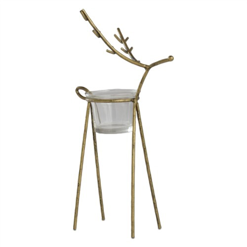 Picture of REINDEER MEDIUM TEALIGHT HOLDER