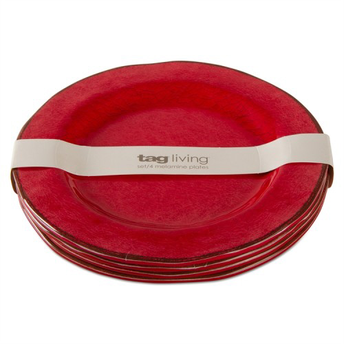 Picture of VERANDA MELAMINE SALAD PLT S/4