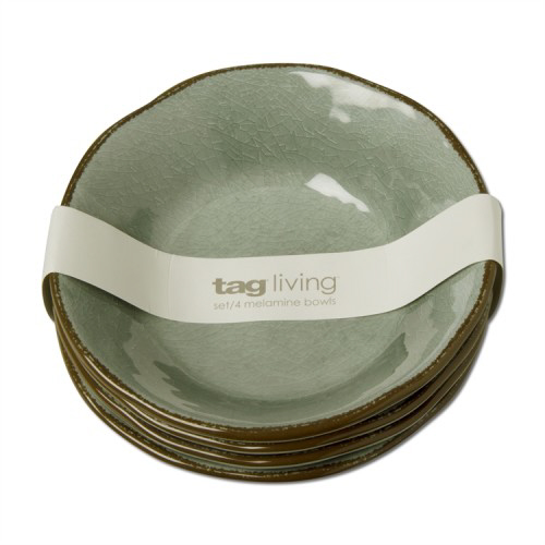 Picture of VERANDA MELAMINE BOWLS S/4