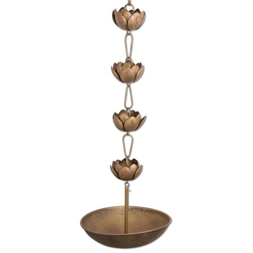 Picture of BLOSSOM RAIN CHAIN WITH BASIN