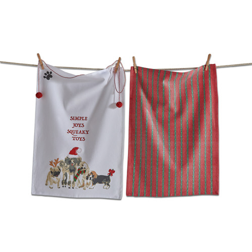 Picture of HOLIDAY DOGS DT S/2