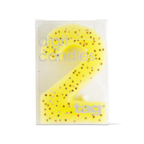 Picture of NUMBER 2 DIGIT PARTY CANDLE