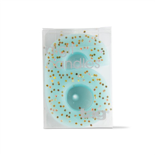 Picture of NUMBER 6 DIGIT PARTY CANDLE