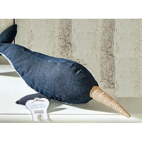 Picture of NARWHAL TOOTH  FAIRY PLUSH