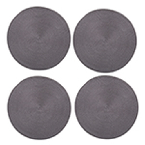 Picture of ROUND WOVEN PLACEMAT S/4 EGGPLANT