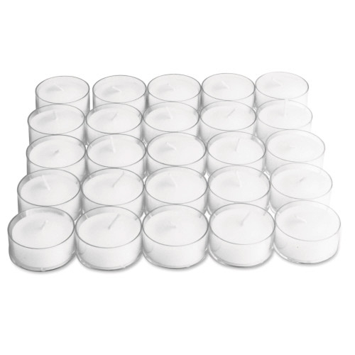Picture of BAG OF 25 CLEAR CUP TEALIGHTS