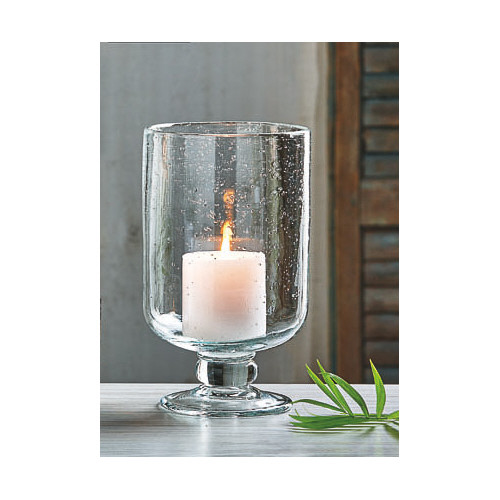 Picture of MEDIUM BUBBLE GLASS HURRICANE