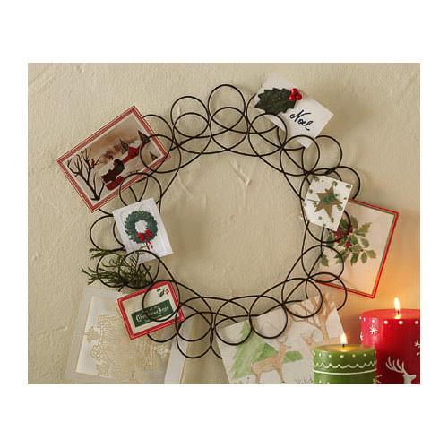 Picture of SPIRAL WREATH GREETINGCARD HLDR