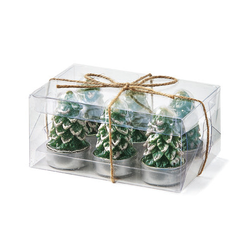 Picture of SPRUCE TEALIGHT CANDLES SET/6