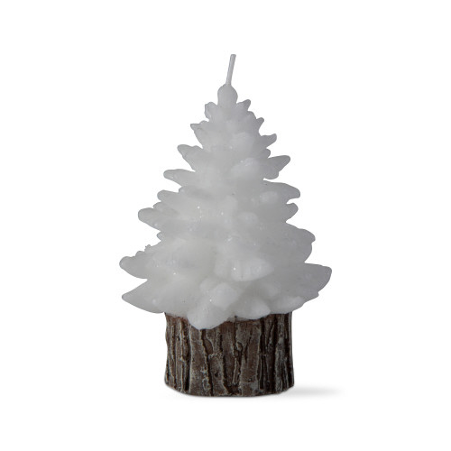 Picture of SPRUCE SM RUSTIC TREE CANDLE