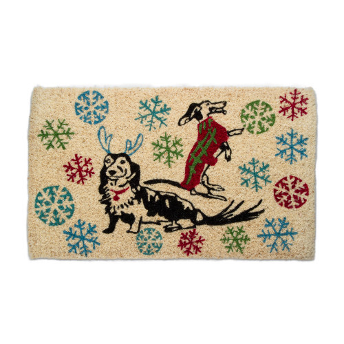 Picture of PARTY ANIMAL DOGS COIR MAT