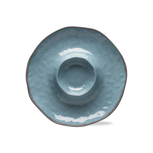 Picture of VERANDA MELAMINE CHIP AND DIP AQUA
