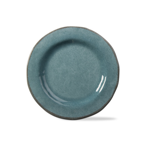 Picture of VERANDA MELAMINE SALAD PLT S/4 AQUA