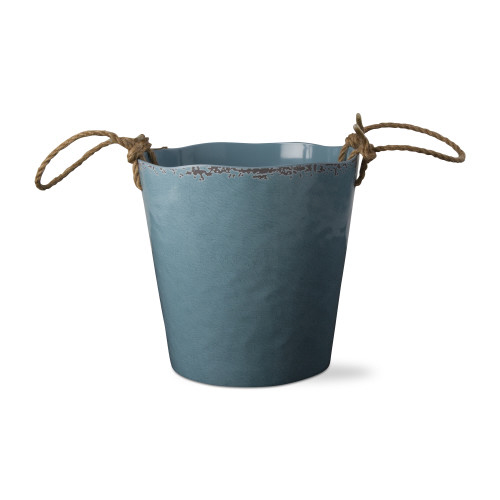 Picture of VERANDA MELAMINE WINE BUCKET AQUA