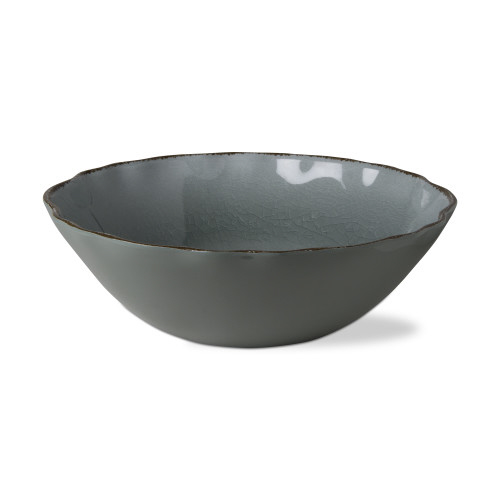 Picture of VERANDA MELAMINE SERVING BOWL SLATE BLUE