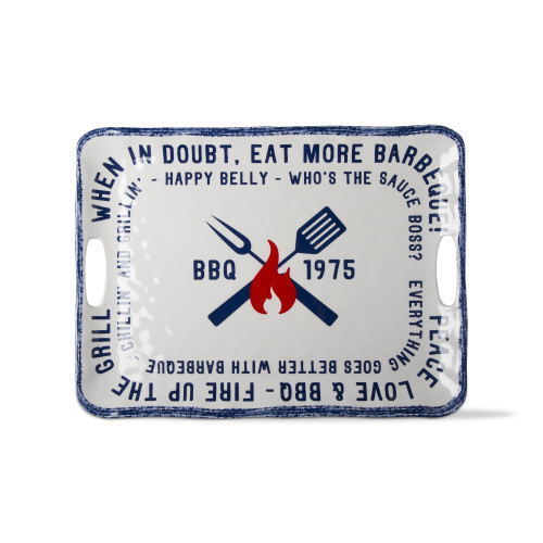 Picture of EAT MORE BBQ MLMN SERVING TRAY