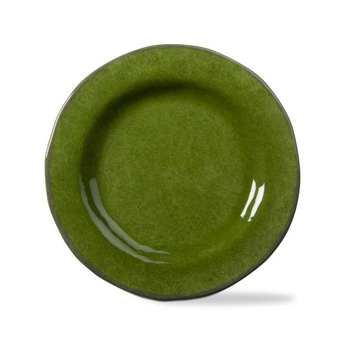 Picture of VERANDA MELAMINE SALAD PLT S/4 GREEN