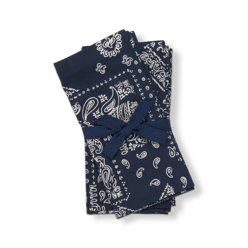 Picture of BANDANA NAPKIN S/4 BLUE