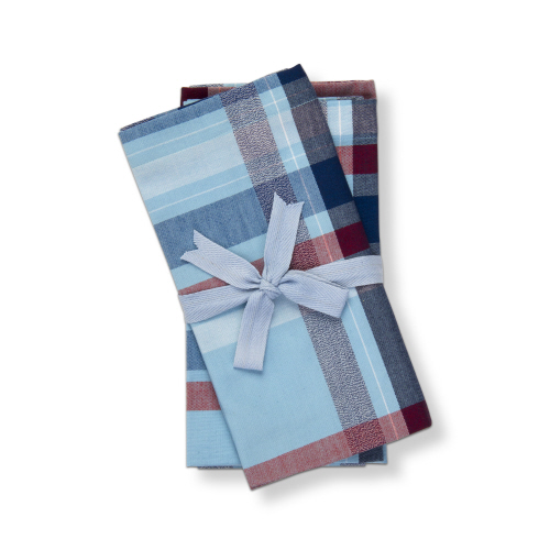 Picture of JACKSON PLAID NAPKIN SET/4