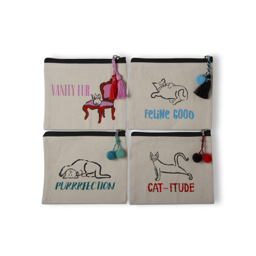 Picture of CAT ZIP POUCH ASMT/4