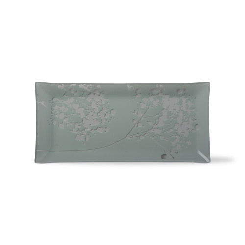 Picture of WILD FLOWER PRESSED GLASS PLT