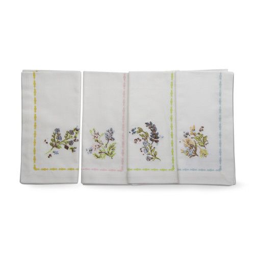 Picture of MEADOW EMB NAPKIN S/4