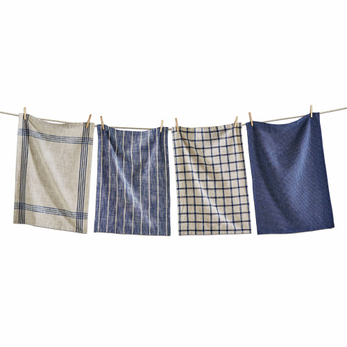 Picture of CANYON WOVEN DISHTOWEL S/4 MDNGHT BLUE