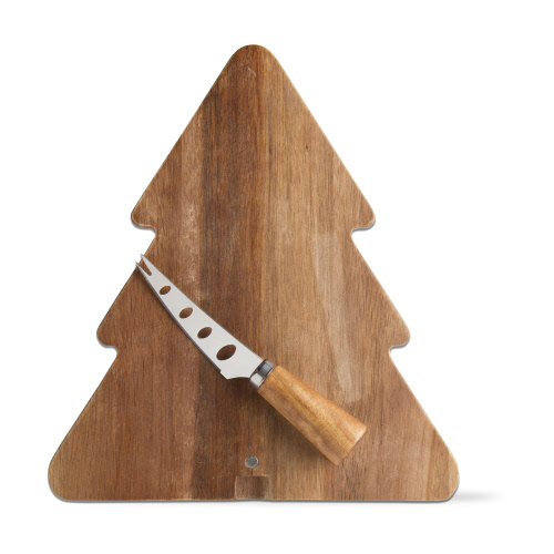 Picture of TREE BOARD / CHEESE KNIFE SET