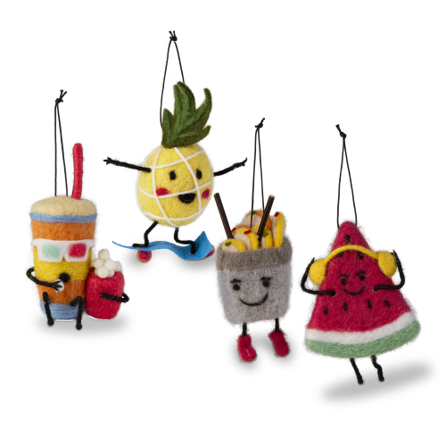 Picture of SNACK ATTACK ORNAMENTS ASMT/4